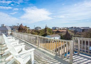 a view from the porch of Paramount Destinations' Checkmate property