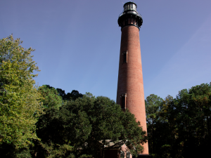 red brick lighthouse, Currituck Lighthouse