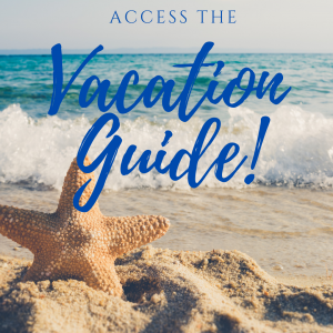 access the vacation guide, beach, waves, starfish