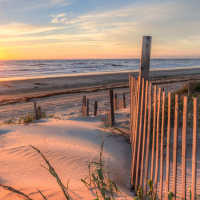 Sunset during Labor Day Weekend on the Outer Banks
