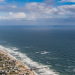 aerial view of OBX
