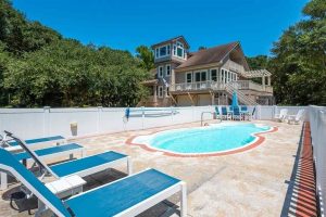 large vacation rental with pool