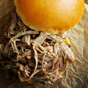 pulled bbq sandwich