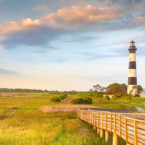 Sunrise Bodie Island Lighthouse OBX Outer Banks NC