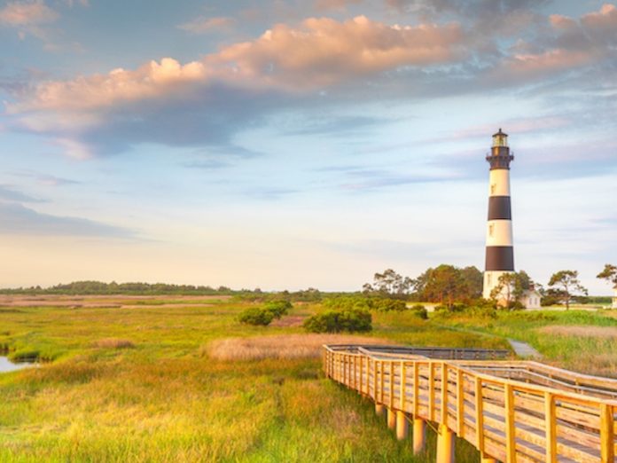 Sunrise Bodie Island Lighthouse OBX Outer Banks NC