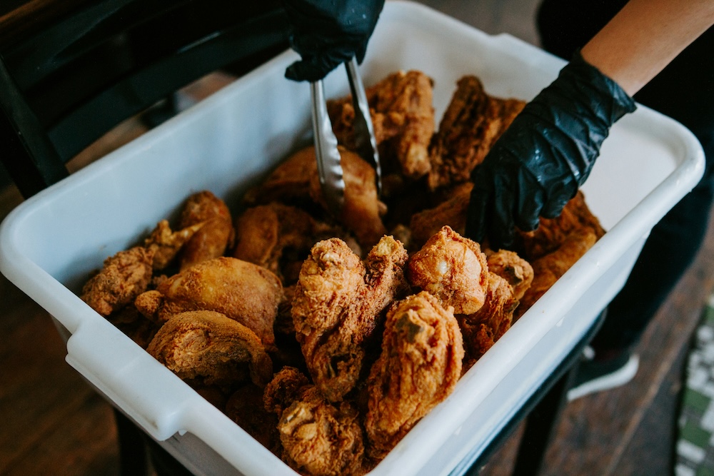 Fried chicken