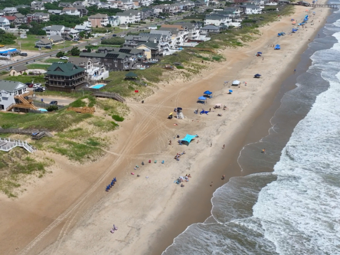 Kill Devil Hills aerial view