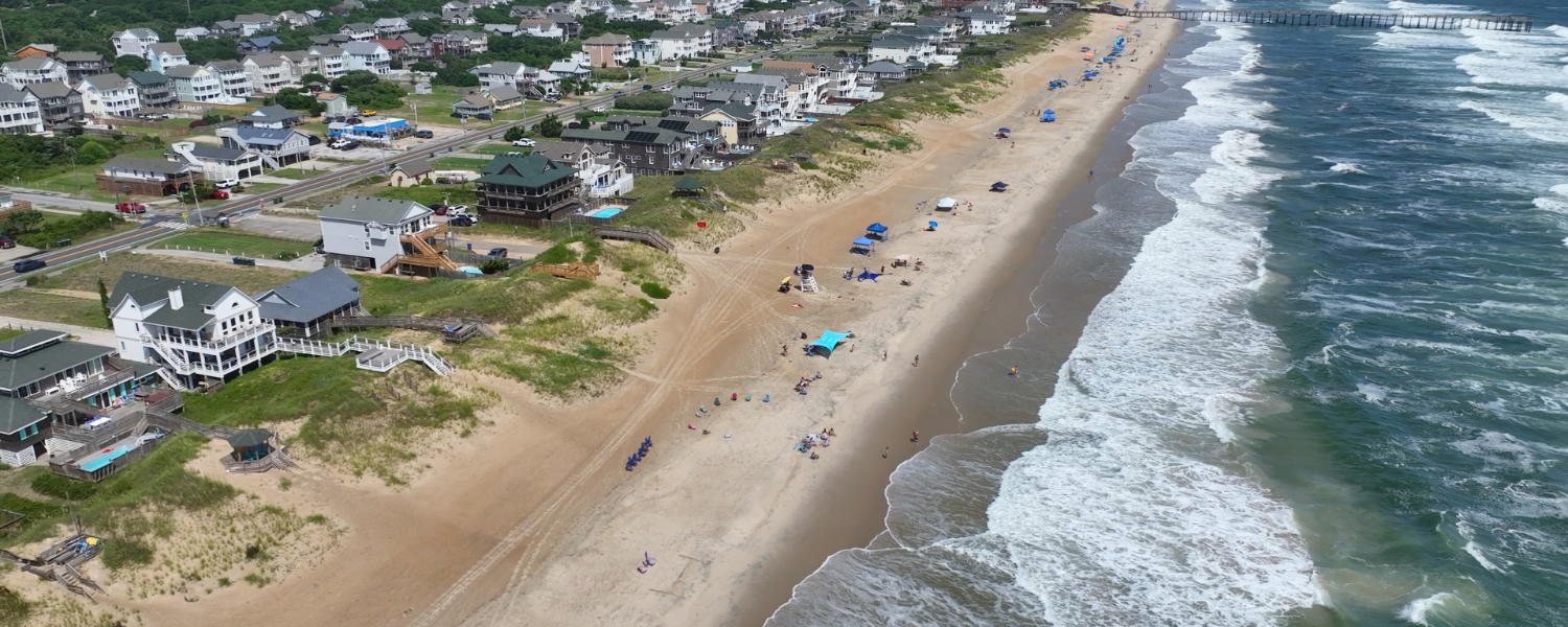 Kill Devil Hills aerial view